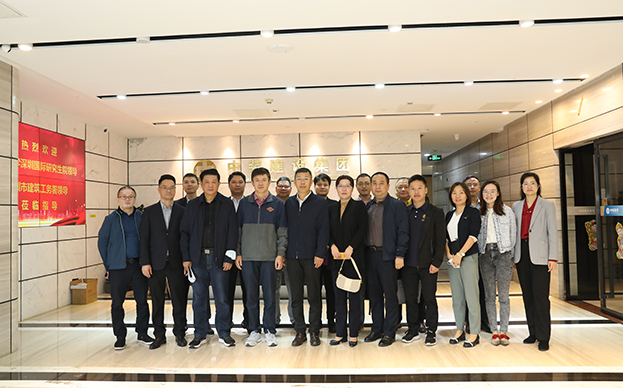 深圳市建筑工務署、清華大學深圳國際研究生院一行蒞臨中裝建設指導工作